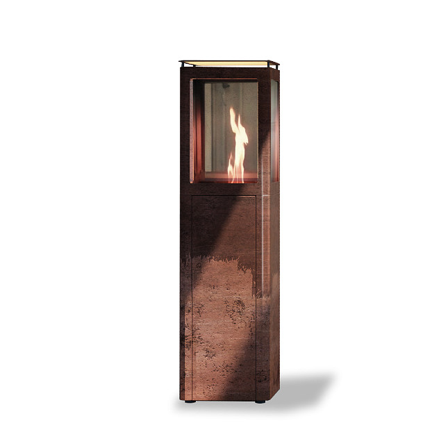 ZAHRADNÍ OHŘÍVAČ FARO QUBE CORTEN